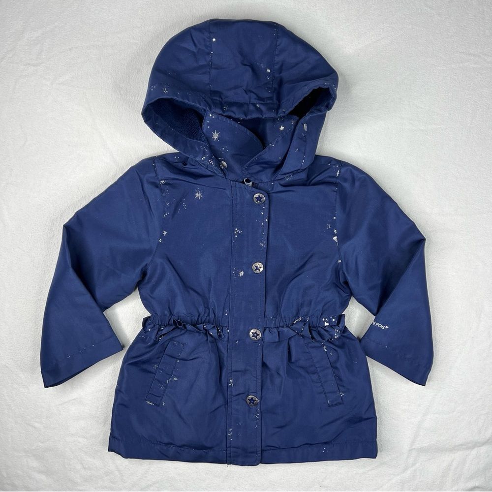 London Fog Girl's 3T Blue with Stars Jacket